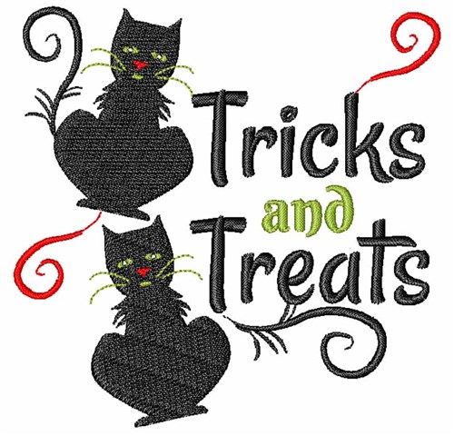 Tricks And Treats Machine Embroidery Design