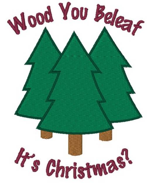 Picture of Its Christmas! Machine Embroidery Design