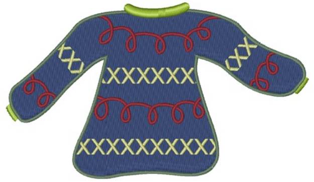 Picture of Winter Sweater Machine Embroidery Design