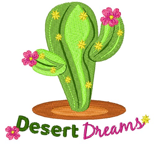 Desert Dreams Machine Embroidery Design
