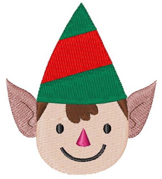 Picture of Christmas Elf Machine Embroidery Design