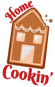 Picture of Gingerbread Home Cookin Machine Embroidery Design
