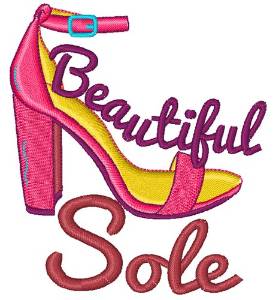 Picture of Beautiful Sole Machine Embroidery Design