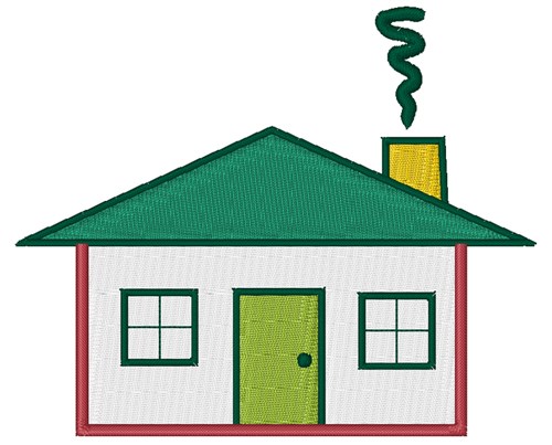 House Is A Home Machine Embroidery Design