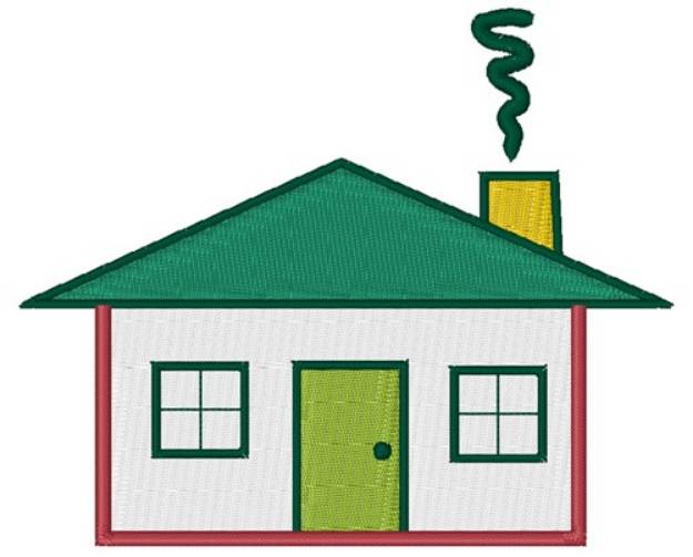 Picture of House Is A Home Machine Embroidery Design
