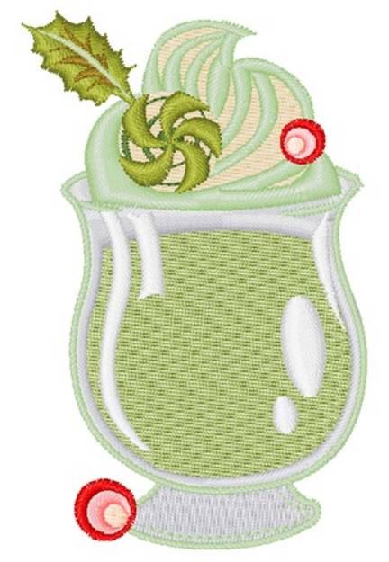 Picture of Holiday Mint Drink Machine Embroidery Design