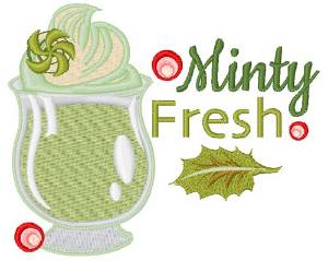 Picture of Minty Fresh Machine Embroidery Design