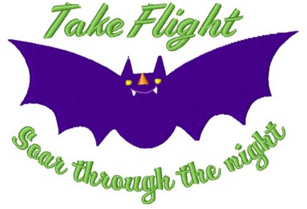 Picture of Soar Through The Night Machine Embroidery Design