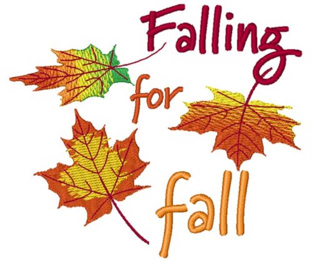Picture of Falling For Fall Machine Embroidery Design