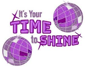Picture of Time To Shine Machine Embroidery Design
