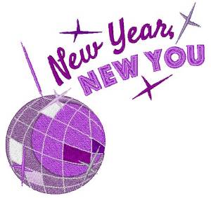 Picture of New Year, New You Machine Embroidery Design