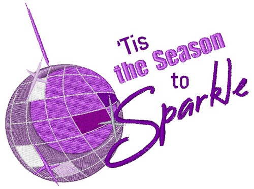 Time To Sparkle Machine Embroidery Design