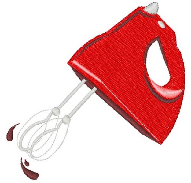 Picture of Hand Mixer Machine Embroidery Design