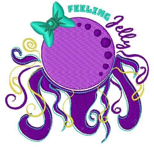 Feeling Jelly Machine Embroidery Design