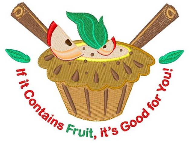 Picture of Fruit Is Good For You! Machine Embroidery Design