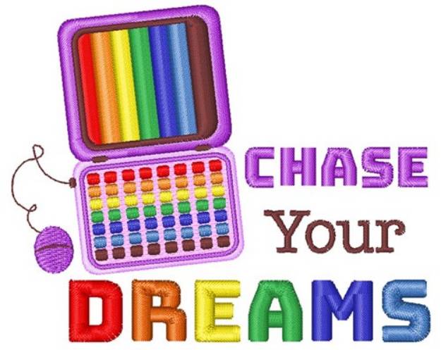 Picture of Chase Your Dreams Machine Embroidery Design
