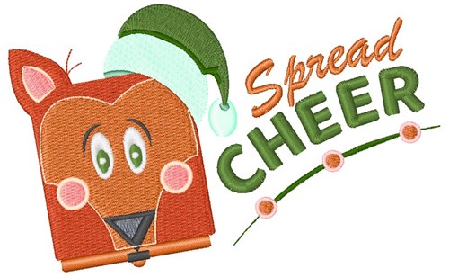 Spread Cheer Machine Embroidery Design
