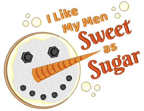 Sweet As Sugar Machine Embroidery Design
