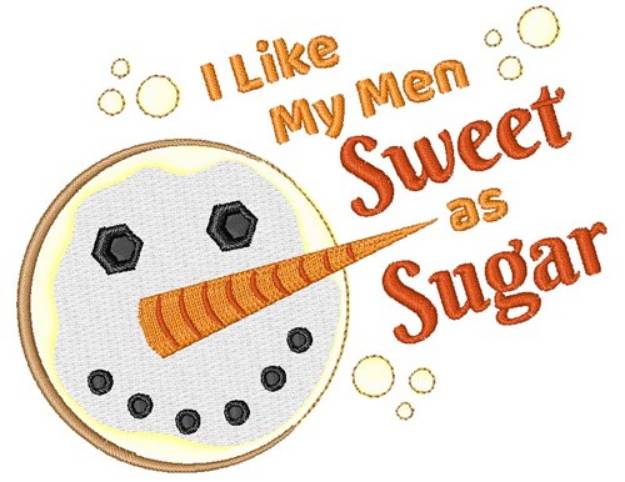 Picture of Sweet As Sugar Machine Embroidery Design