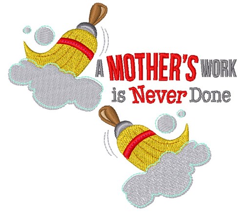 A Mothers Work Machine Embroidery Design