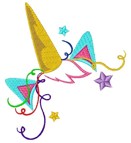 Unicorn Dance Party Machine Embroidery Design