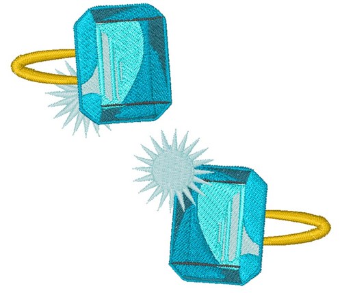 Diamond Rings Machine Embroidery Design