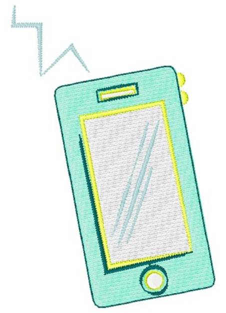 Picture of Cell Phone Machine Embroidery Design