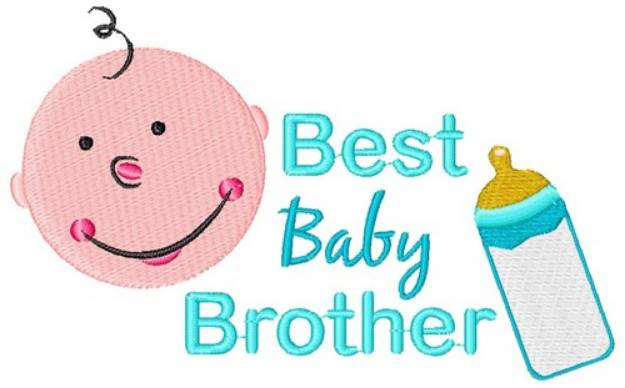 Picture of Best Baby Brother Machine Embroidery Design
