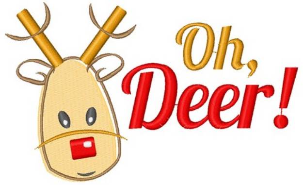 Picture of Oh Deer! Machine Embroidery Design