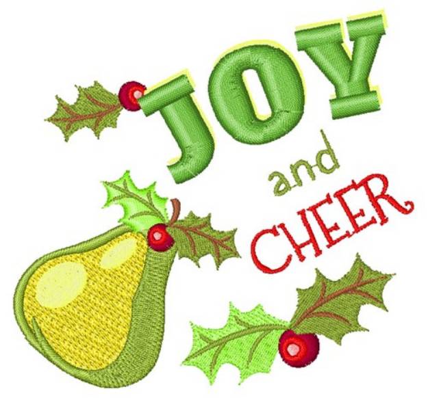 Picture of Joy & Cheer Machine Embroidery Design