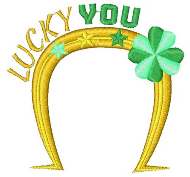 Picture of Lucky You Machine Embroidery Design