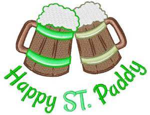 Picture of Happy St. Paddy Machine Embroidery Design