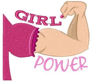 Picture of Girl Power Machine Embroidery Design