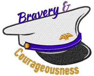 Picture of Bravery & Courageousness Machine Embroidery Design