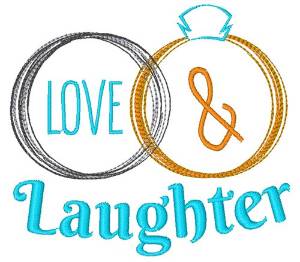 Picture of Love & Laughter Machine Embroidery Design