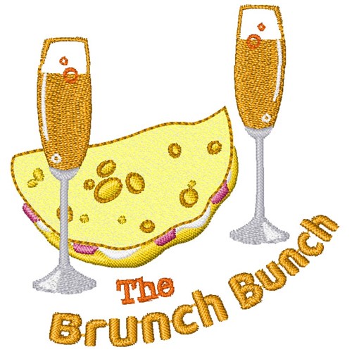 The Brunch Bunch Machine Embroidery Design