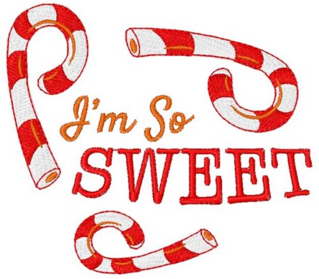 Picture of Im So Sweet Machine Embroidery Design