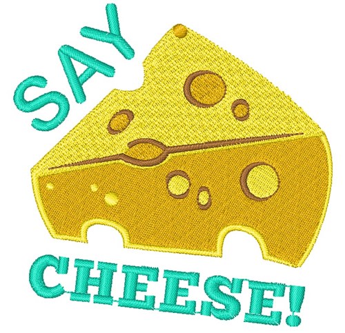 Say Cheese! Machine Embroidery Design