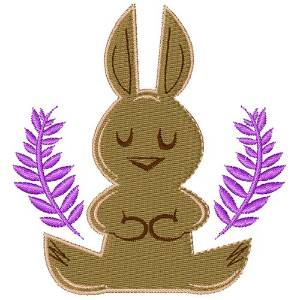 Picture of Chocolate Bunny Machine Embroidery Design