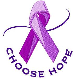 Picture of Choose Hope Machine Embroidery Design