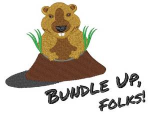 Picture of Bundle Up, Folks! Machine Embroidery Design