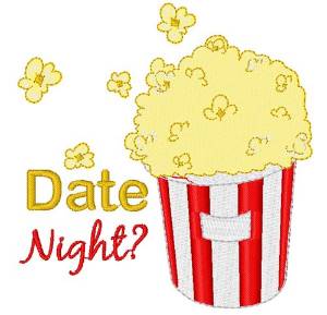 Picture of Date Night? Machine Embroidery Design
