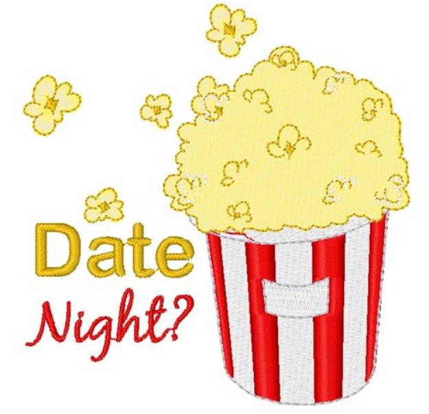 Picture of Date Night? Machine Embroidery Design
