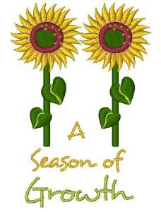 Picture of A Season Of Growth Machine Embroidery Design