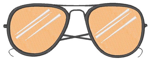 Sunglasses Machine Embroidery Design