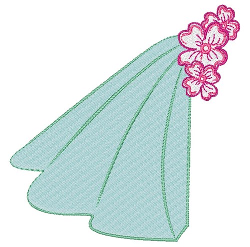 Wedding Veil Machine Embroidery Design
