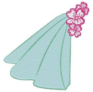 Picture of Wedding Veil Machine Embroidery Design