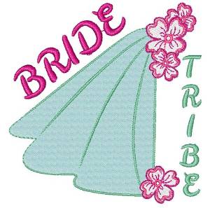 Picture of Veil_Bride_Tribe Machine Embroidery Design