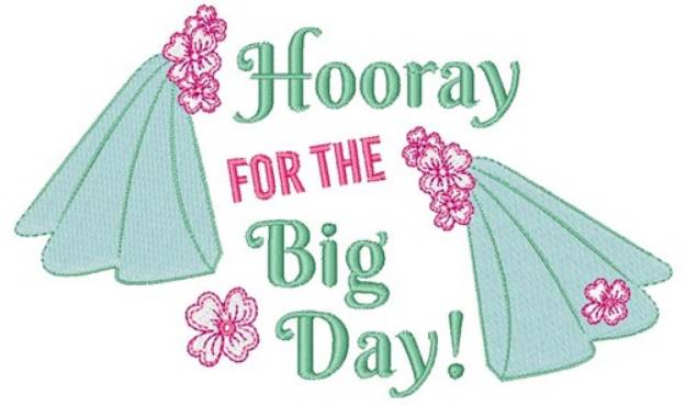 Picture of The Big Day Machine Embroidery Design
