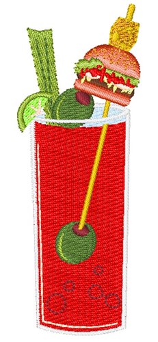 Bloody Mary Machine Embroidery Design